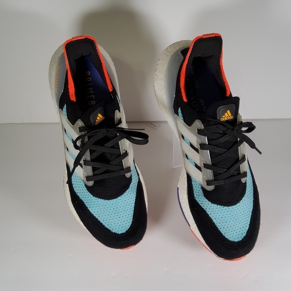 adidas Black and Blue Athletic Shoes